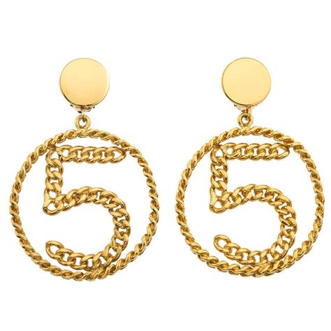 chanel 5 earrings|CHANEL Earrings .